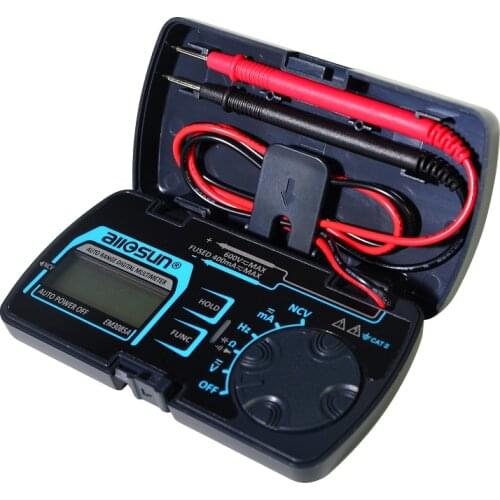 All sun EM3085A Digital Multimeter 3 3/4 digits AC/DC Ammeter Voltmeter Ohm Portable Meter voltage meter