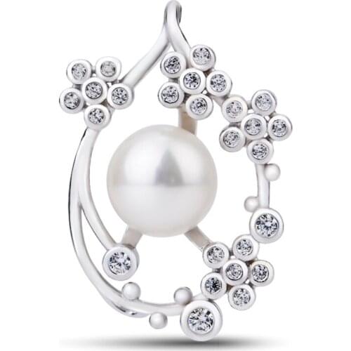 GND0631 High Quality 925 Sterling Silver Pendant Beauty Charming Sweet Pearls Classic Women Necklaces Pendants Fashion Jewelry