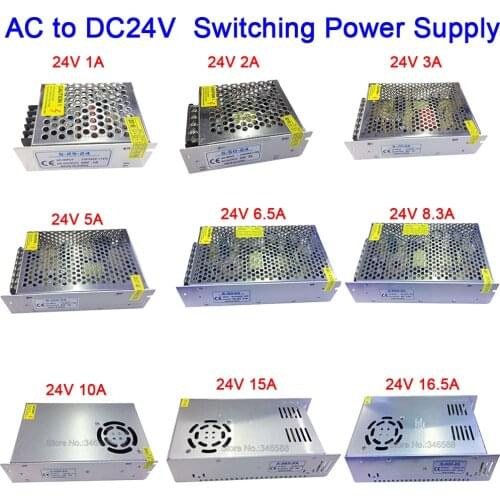 DC 24V Switching Power Supply 1A 2A 3A 5A 10A 15A 21A 30A Power Supply Switching Power AC110V 220V To DC24V for LED Strip Light