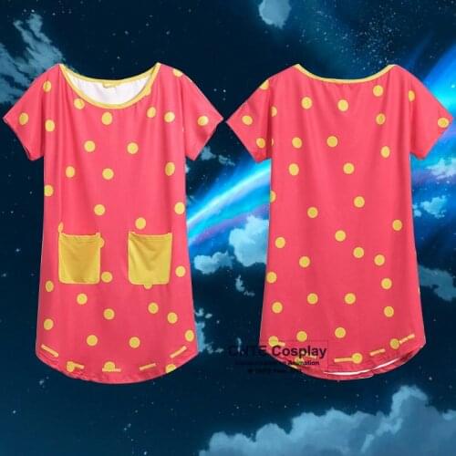 2017 Makoto Shinkai You Name kimi no na wa Cosplay Costumes Miyamizu Mitsuha Women Sleepwear Fashion Pajamas for Christmas Dress