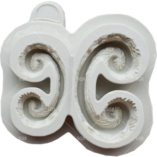 Lace Chocolate Fondant Cake Baking Molds,Moule Silicone,Cake Decorating Tools Pastry Tools Kitchen Accessories SQ16355