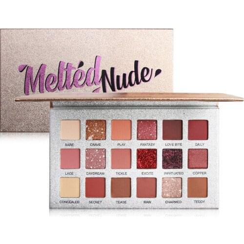 MAANGE Colors Oil Painting Eyeshadow Palette Glitter Shimmer Eye Shadow Powder Matte Glitter Eyeshadow Palette Cosmetic Makeup