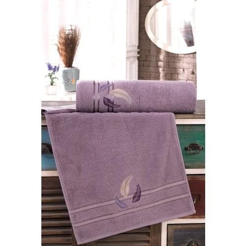 2pcs Turkish Towel Set Bath Towel | Hand Towel Set | Hotel&Spa Quality, Embroidered quick Dry Highly Absorbent Turkish Towels