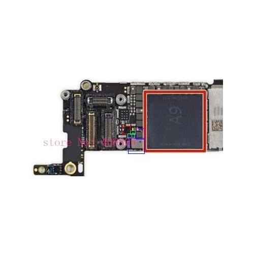 20sets/lot full backlight kit for iPhone 6S Backlight IC chip U4020 + L4020 L4021 coil+ D4020 D4021 diode+ backlight filter fuse