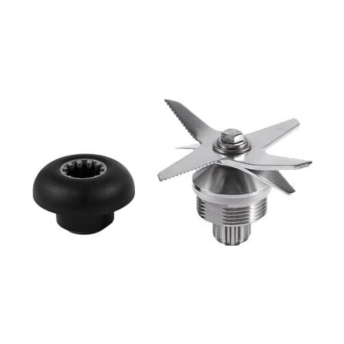 Durable Quality Stainless Steel Silver+Black Blade and Drive Socket Combo Kit for Vitamix Blender Parts