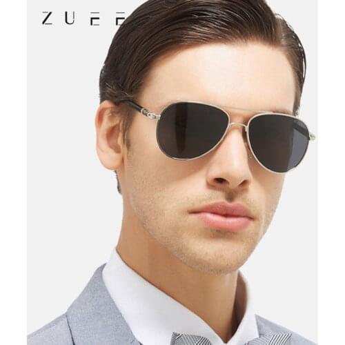 Classic Polarized Sunglasses Retro Sunglasses For Men/Women Driving Glasses Men Black Pilot Sun Glasses Brand Designer Male