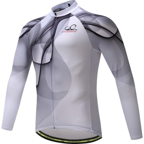 Spring Cycling Jersey Long Sleeve Bicycle Cycling Clothing Riding Shirt Maillot Ropa De Ciclismo Breathable Qucik-dry