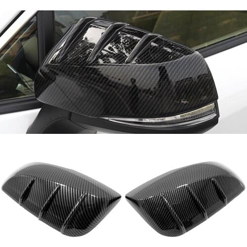 Car Accessories for Toyota RAV4 / Highlander Kluge 2020 2021 ABS Plastic Side Rearview Mirrors Decoration Cover Trim 2pcs