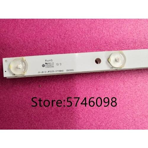 3 PCS 7LED(3V) 596mm LED backlight stirp for 32L31 32L33 JS-LB-D-JP3235-071DBAD E305540 PY63356B NVR-7406-32HD-N