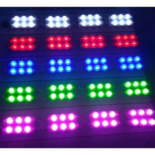 3W DC12V 3led SMD3030 Waterproof LED Module lighting with lens Led Sign Backlights For Channel Letters