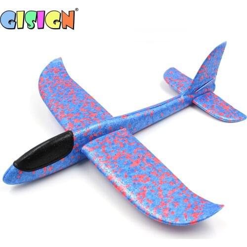 36CM Hand Throw Flying Glider Plane Toy Foam Aircraft Model EPP Breakout Aircraft Party Game Children Outdoor Fun Toys