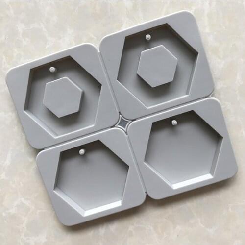 4 Even 2 Group 6-Sided Silica Gel Fragrance Gypsum Mold Air Outlet Incense XG788