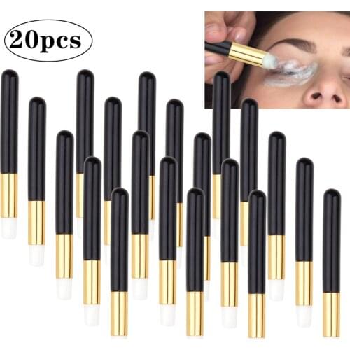 5/10/20Pcs Eyelash Cleaning Brush Eyelash Extension Tool Eyebrow Nose Pore Blackhead Deep Makeup Brush Lash Extensions Applicato