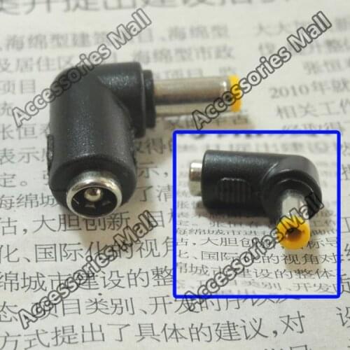 5-100 pcs 5.5*2.5 to 5.5*2.5 elbow DC Power Charger Adapter Converter Connector for LENOVO,ASUS,TOSHIBA 5.5X2.5 to 5.5X2.5MM
