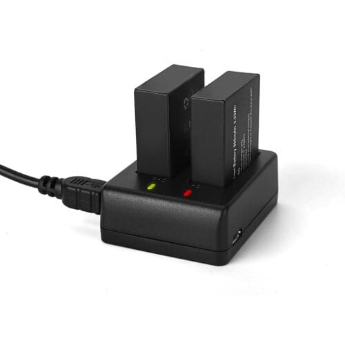 4Pcs 3.7V 900mAh Li-ion Battery For EKEN H9 H9R H3R H8R H8PRO H8 SJ4000 SJ5000 M10 Action Camera Batteris+Dual Battery Charger