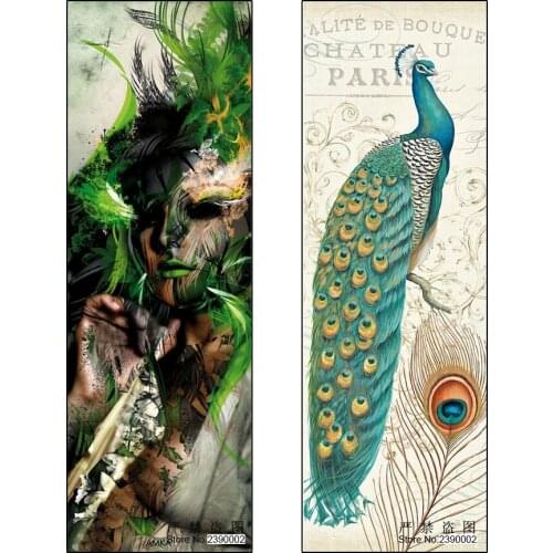 Abstract Paintings Mosaic Full 5D DIY Diamond Painting Embroidery Flowers Girl Peacock Diamonds Cross Stitch Wedding Home Decor