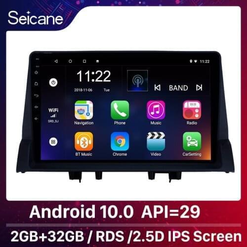 Seicane Android 10.0 2G+32G Car Radio stereo GPS Navi Head Unit Player for 2002 2003 2004-2008 Old Mazda 6 With IPS 2.5D RDS
