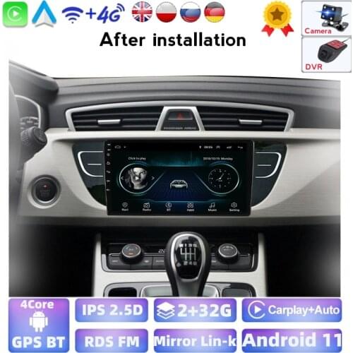 Car Radio With GPS Built-in Wifi Multimedia Player BT For Geely Atlas Emgrand X7 Sport Android 2G+32G Support Carplay Google Map