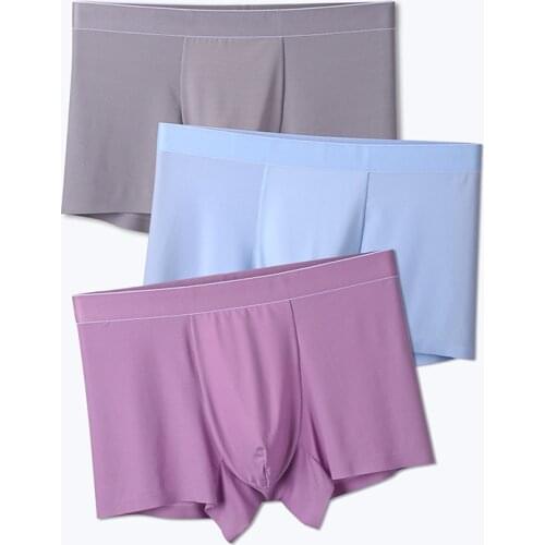 3Pcs Boxer Underwear Modal Men Boxers Underpants Breathable Boxer Shorts Men Cueca Male Panties Boxershorts