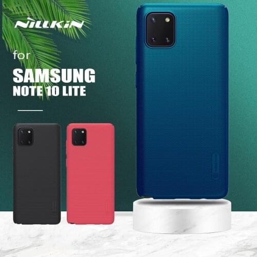 For Samsung Galaxy Note 10 Lite Case Nillkin Super Frosted Shield Hard PC Back Cover for Samsung Galaxy Note 10 Lite Phone Case