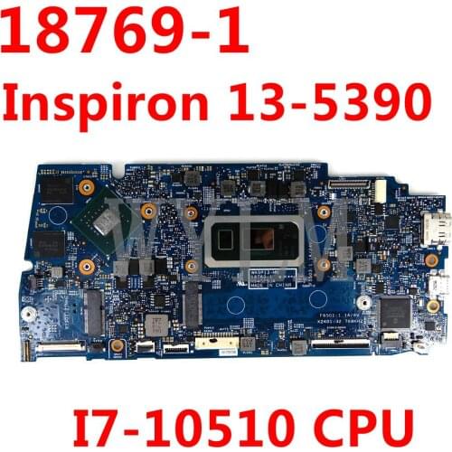 CN 02PKCV 2PKCV 18769-1 I7-10510 CPU N17S-G2-A1 Mainboard For DELL Inspiron 13-5390 Laptop Motherboard 100%Tested Working Well