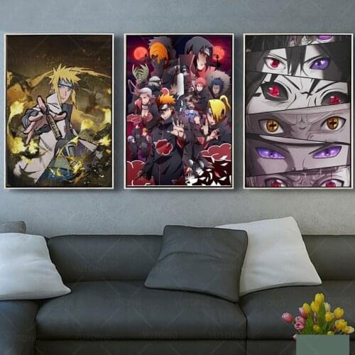 Home Decor Canvas Minato Namikaze Pictures Wall Art Paintings Prints Modern Anime Figure Modular Poster Living Room Frame