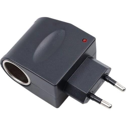 Kebidumei 220V AC to 12V DC EU US Plug Car Cigarette Super Qaultiy Lighter Wall Power Socket Plug Adapter Converter