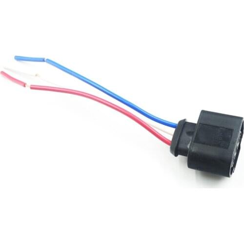 Plug Connector housing 1J0 973 723 For VW Scirocco Sharan Tiguan Touran Touareg Transporter Audi A1 A2 A3 A4 A5 A6 A7 Q3 Q5 Q7