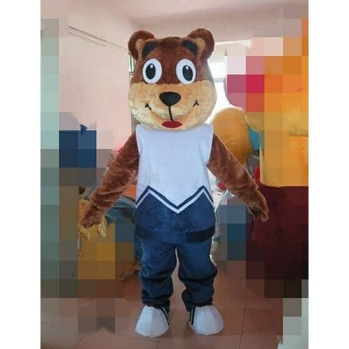 Halloween Bear Mascot Costume Suits Cosplay Party Game Fancy Dress Outfits Advertising Promotion Carnival Xmas Easter Adults New