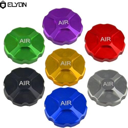 MTB Bicycle Fork Cover Cap Aluminum Alloy Air Fork Nozzle Cover Shock Absorption Front Fork Shoulder Gas Caps Cover
