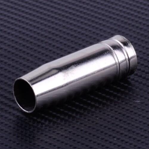 LETAOSK New 50 Pcs MB 15AK MIG/MAG Welding Torch Copper Nozzle Shroud Protection Sleeve Replacement Tool