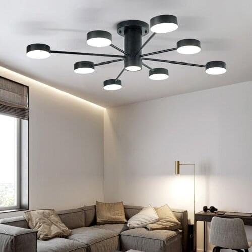 Postmodern minimalist living room ceiling lamp short downlight spotlight form personality creative restaurant bedroom lamps