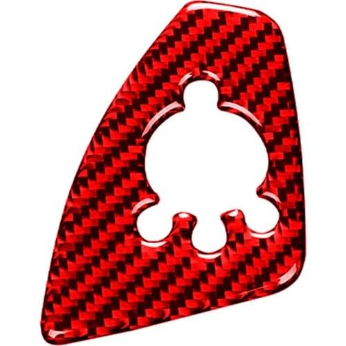 Door Lock Button Panel Cover Trim Carbon Fiber for - TT 8N 8J Mk123 TTRS 2008-2014 Accessories