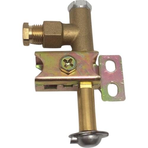 GasCatering Equipment ODS Pilot Burner Flame Oxgeny Device One Flame Pilot Head Natural Gas Two-Fork Ignition Head 1 Hole Bracke