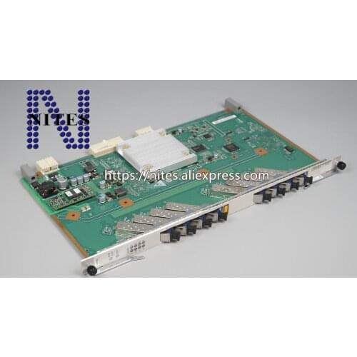 Original New Hua wei 8 Ports GPBD GPON Board with 8pcs class C+ SFP modules for MA5680T / MA5683T / MA5608T OLT