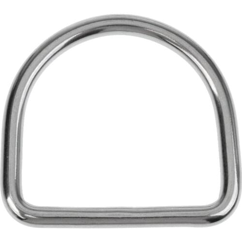 Durable Scuba Diving 316 Stainless Steel D Ring for 5cm Weight Belt Webbing Harness Bags Garment Climbing Backpack Access Buckle