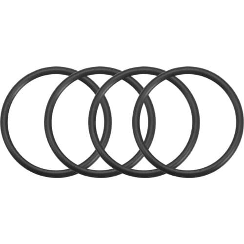 Uxcell O-Rings Nitrile Rubber Gasket, 38mm Inner Diameter, 45mm OD, 3.5mm Width, 4pcs