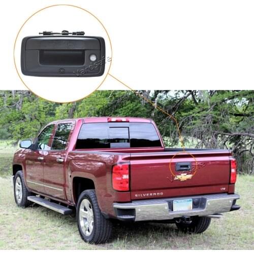 Vardsafe | Tailgate Handle Rear View Reversing Backup Camera for Chevrolet Silverado / GMC Sierra 1500 2500HD 3500HD (2014-2018)