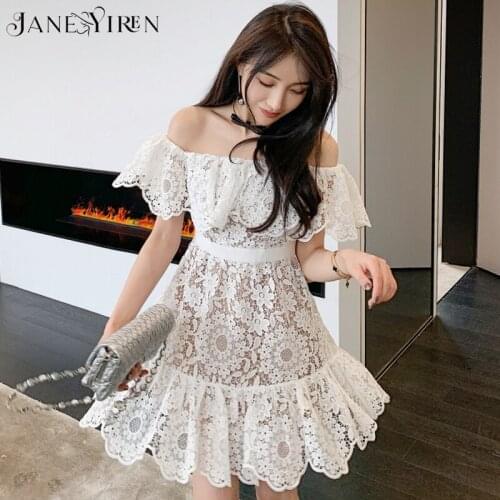 Y&M White Summer Dresses