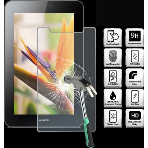 For Huawei MediaPad 7 Youth 2 - 9H Tablet Tempered Glass Screen Protector Cover Explosion-Proof High Quality Screen Film