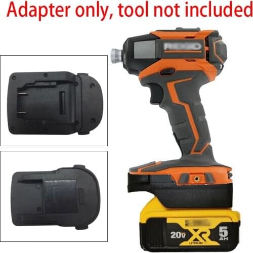 18V DCB Battery Converter Adapter For Dewalt Battery Adapter To Ridgid / AEG 18v Tool DEVON Worx Milwaukee M18 Battery Fast Ship