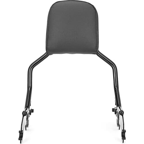 Motorcycle Accessories Gloss Black Hold Fast Sissy Bar For Harley Davidson 2018-2021 Softail FLSB FXLR FXLRS With Two-up Seats