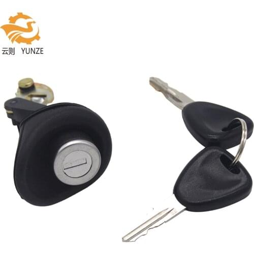 7701367940 TAILGATE TRUNK BACK LOCK WITH TWO KEYS FOR RENAULT TWINGO LOGAN