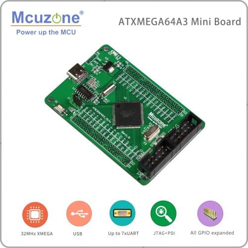 ATxmega64A3 Mini Board ft232 usb uart ATxmega64A3 Mini Board