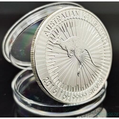 Australian Kangaroo Exquisite Silver Coin 2021 Animal Medallion Lovely Exquisite Animal Medallion