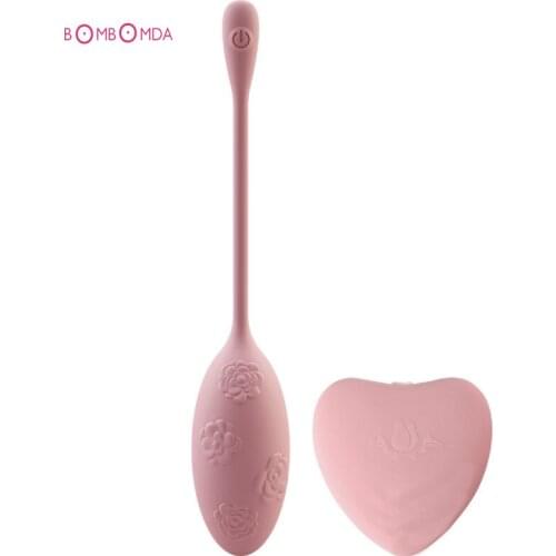 USB Charging Vibrating Egg Wireless Remote Control Vibrator Vagina Tight Exercise Smart Love Ball For Women Massager