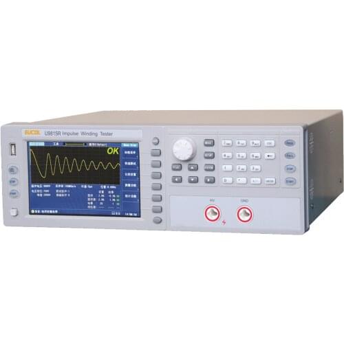 Fast arrival U9815R Impulse winding tester with 100V~5000V voltage , 10Vstep.1m ohms-20kohms