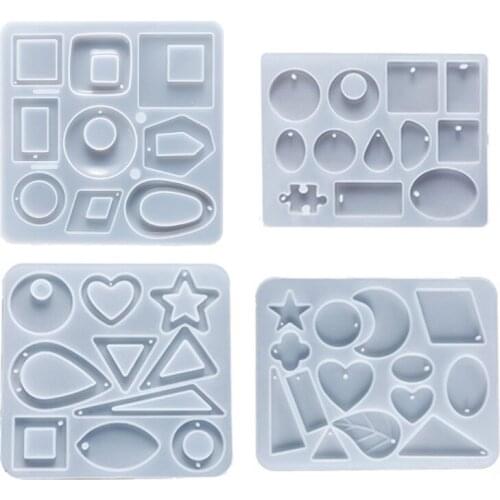 Resin Molds Are Suitable for Jewelry Silicone Resin Jewelry Molds Including Earrings Pendants Bracelets Necklaces Molds