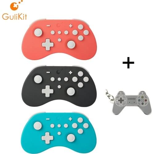 Gulikit Elves Pro Bluetooth Gamepad Game Controller for Nintendo Switch Windows Android iOS with Burst Function