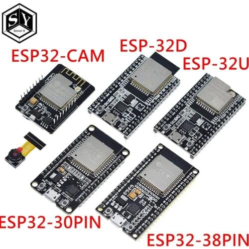GREAT IT 1PCS ESP32 Development Board WiFi+Bluetooth Ultra-Low Power Consumption Dual Core ESP-32 ESP-32S ESP 32 Similar ESP8266